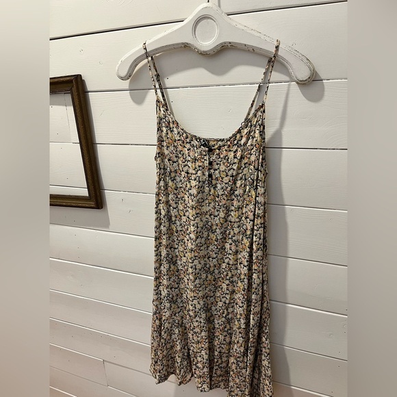 Floral Sleeveless Dress - PIECES size S - Picture 8 of 9